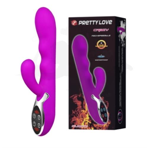 Vibrador 2 motores, toma 45 grados de temperatura. Recarga  USB