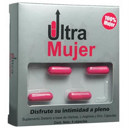 Vigorizante femenino en cápsulas Ultra Mujer x4